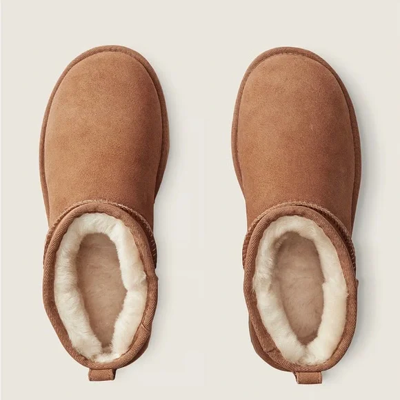 NIB UGG Classic Ultra Mini Boots - Picture 2 of 3